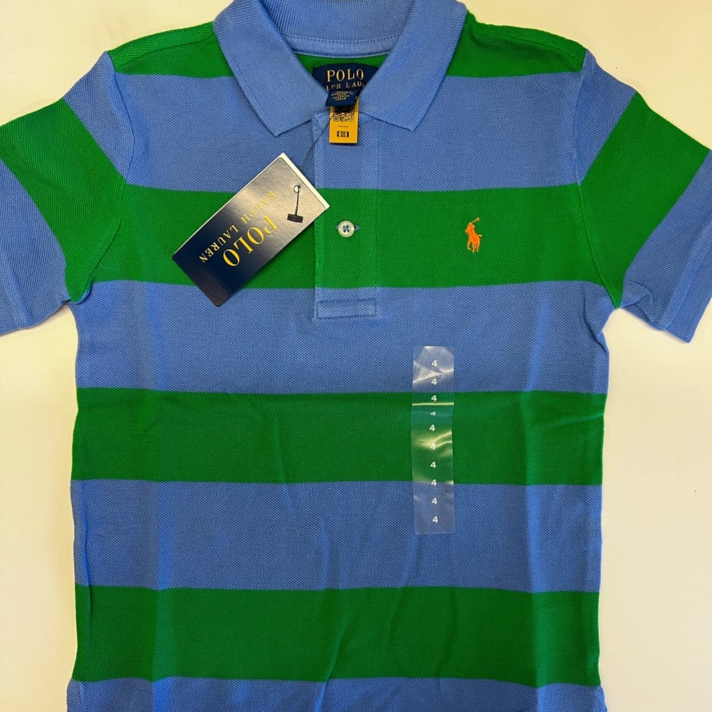 BUNDLE - Polo by Ralph Lauren Kids Collared & T-shirts Size 4 Boys